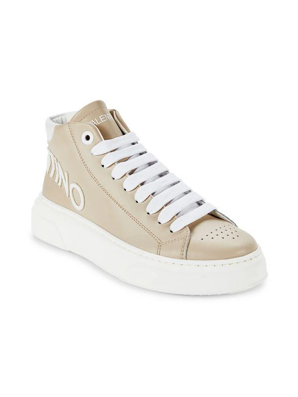 Mario Valentino Alisha Logo Mid Top Sneakers 2