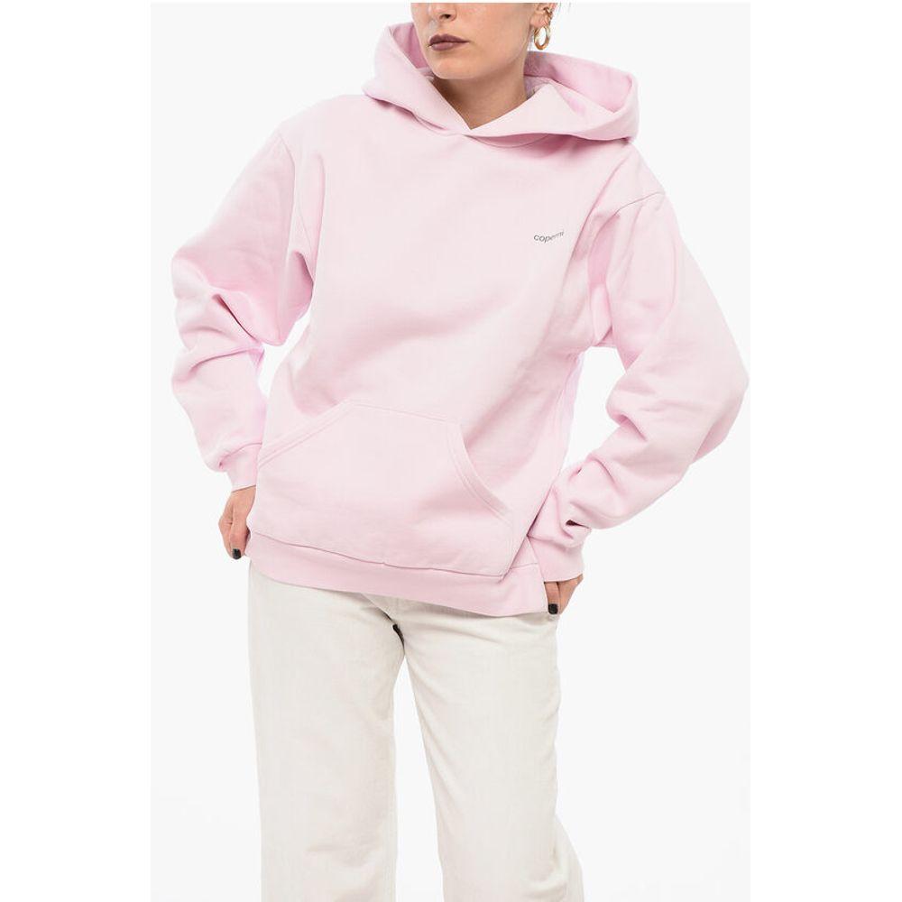 COPERNI Fleeced Cotton Hoodie with Cangaroo Women's Pocket