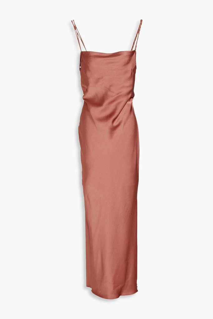 Nanushka Satin midi dress 1