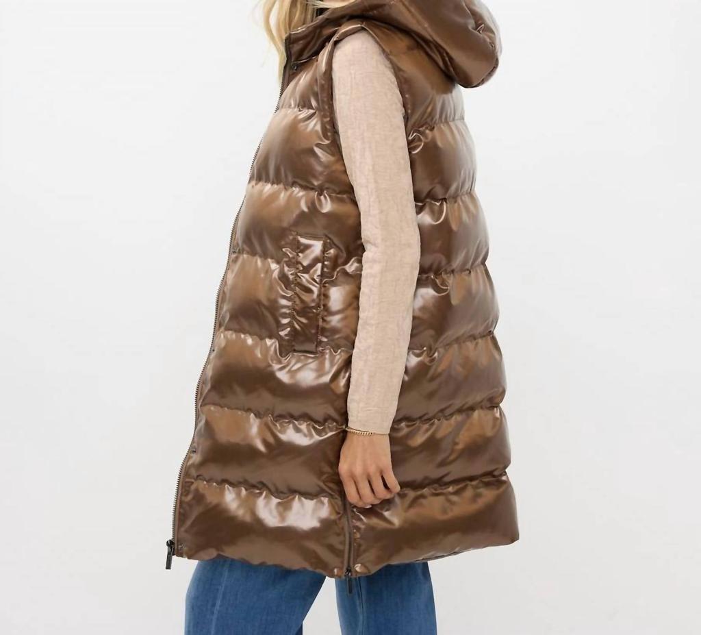 ESQUALO Esqualo - Long Hood Body Warmer Vest