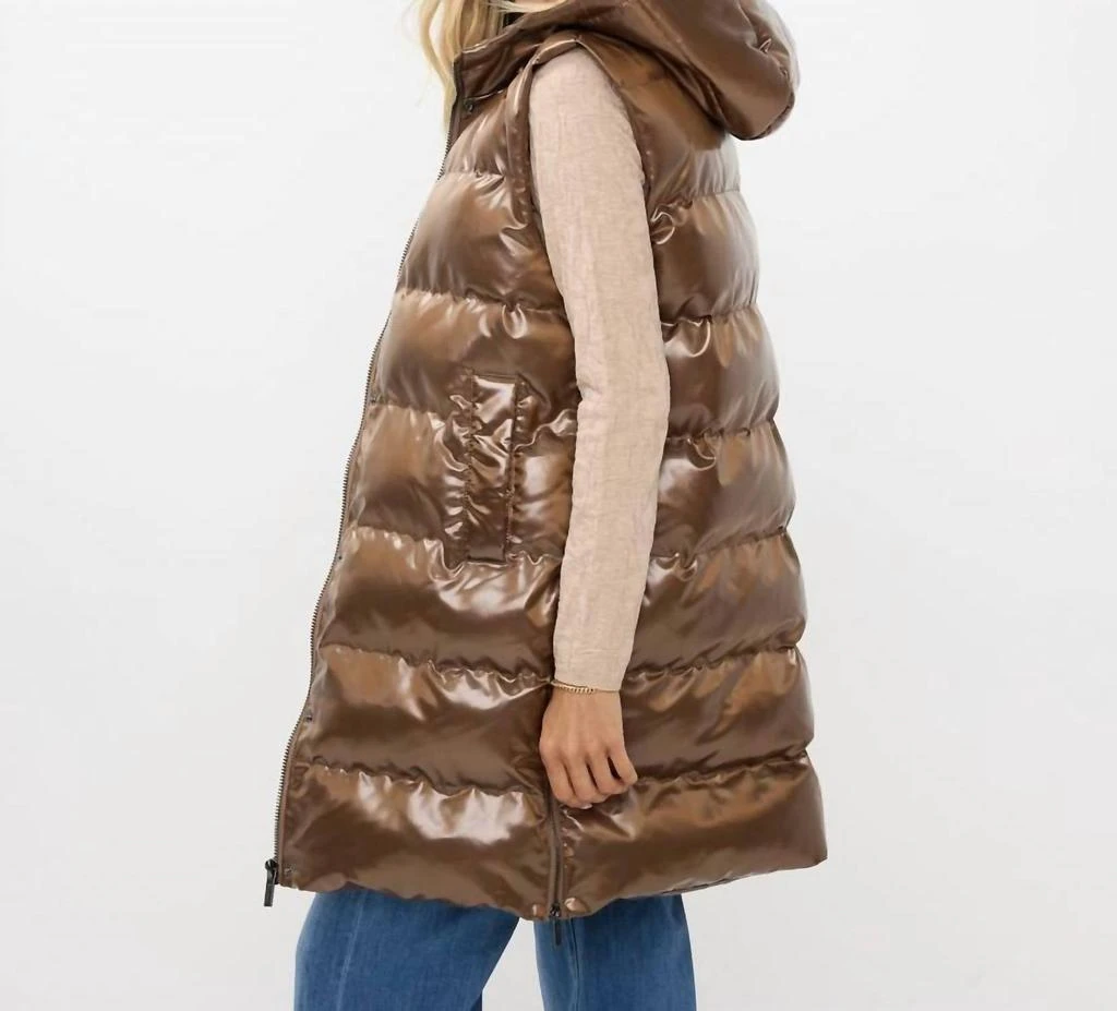 ESQUALO Esqualo - Long Hood Body Warmer Vest 2