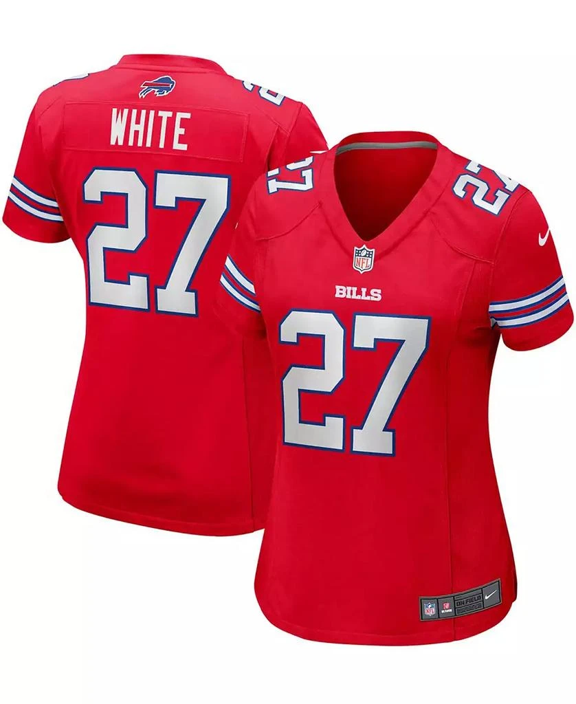 NIKE Women's Tre'Davious White Red Buffalo Bills Game Jersey 1