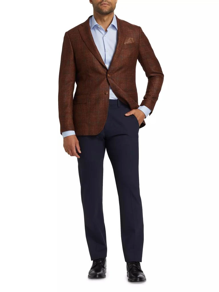 Saks Fifth Avenue COLLECTION Plaid Sport Coat 2
