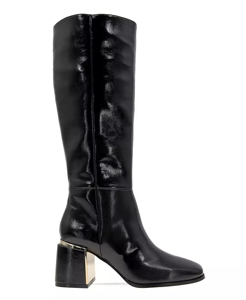 BCBG Women's Seena Block Heel Square Toe Tall Boots 2