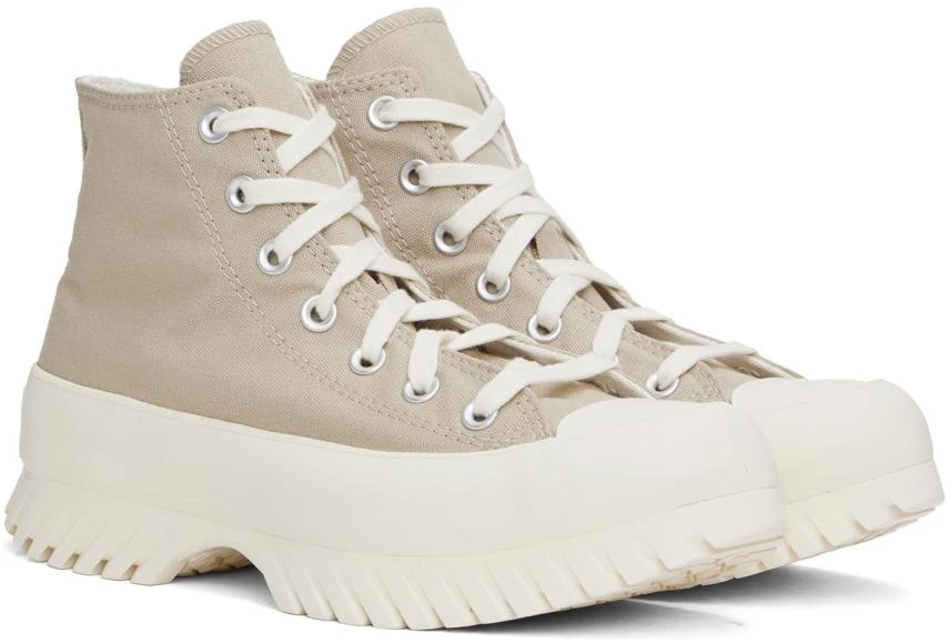 Converse Beige Chuck Taylor All Star Lugged 2.0 Seasonal Color Sneakers 4