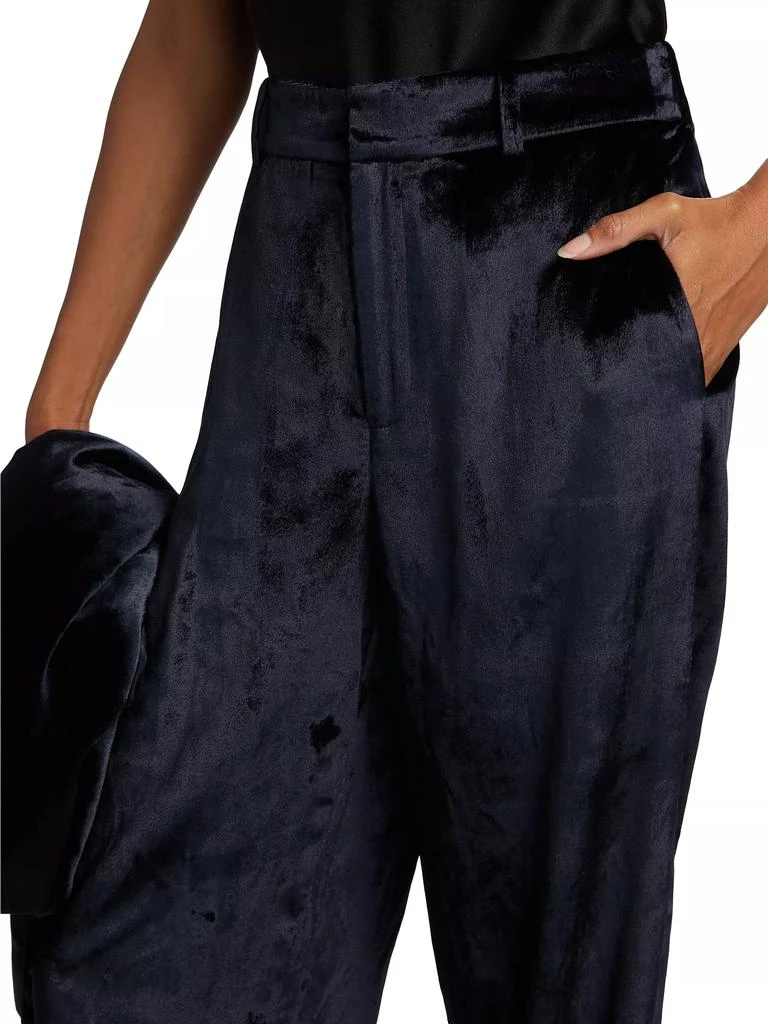 Paige Chateau Wide-Leg Velvet Pants 6