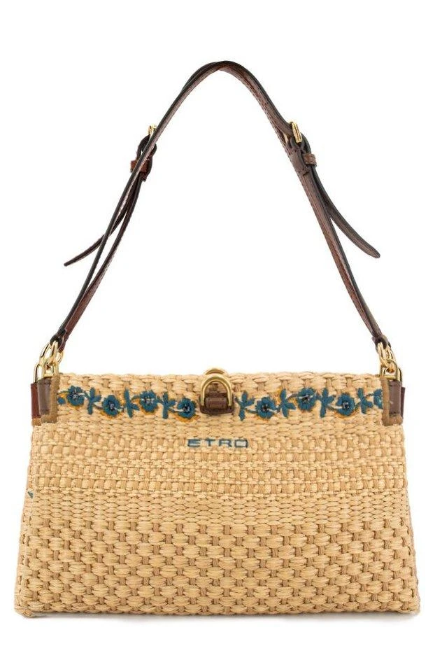 ETRO Etro Floral Embroidered Shoulder Bag 2