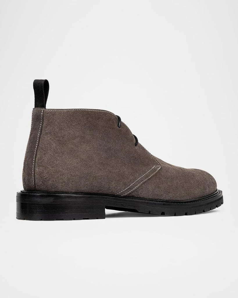 Donald Pliner Men's Suede Lug-Sole Chukka Boots 4