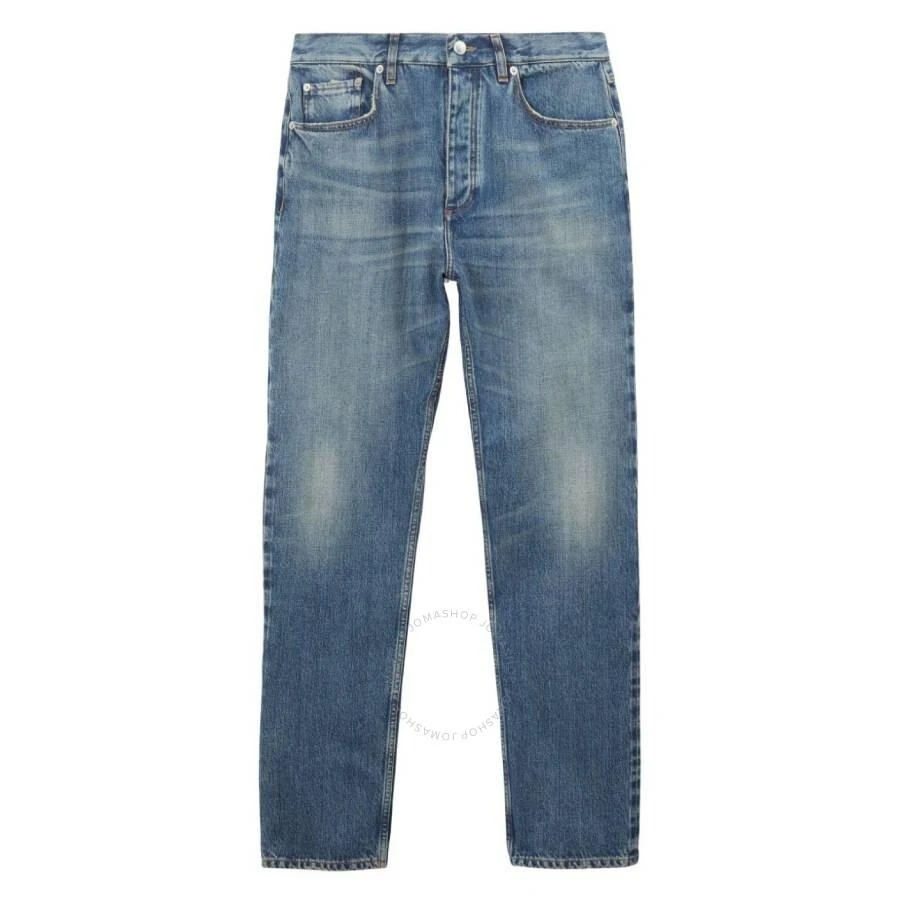 Burberry Japanese Denim Washed Straight-Leg Jeans 1