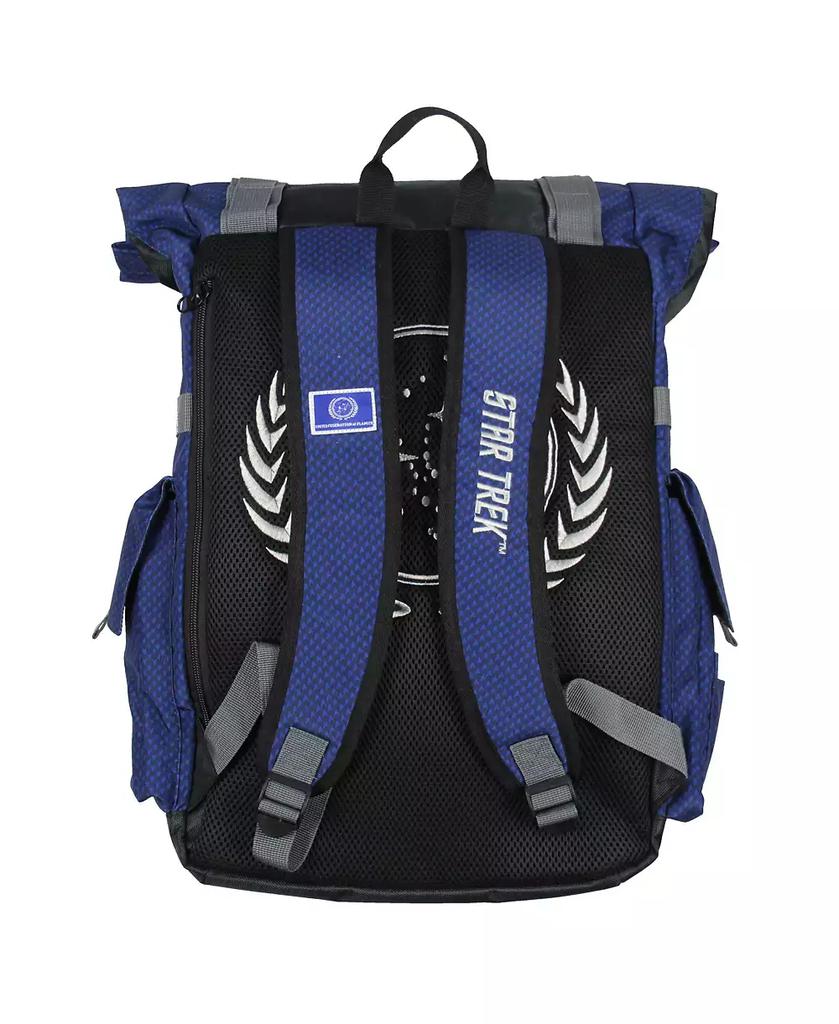 Star Trek Backpack Starfleet Academy Roll Top Hiking Gym Laptop School Travel Book Bag