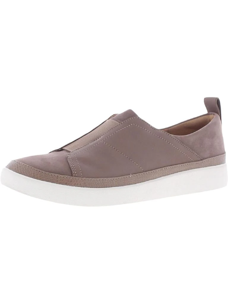 VIONIC Zinah Womens Leather Lifestyle Slip-On Sneakers 1