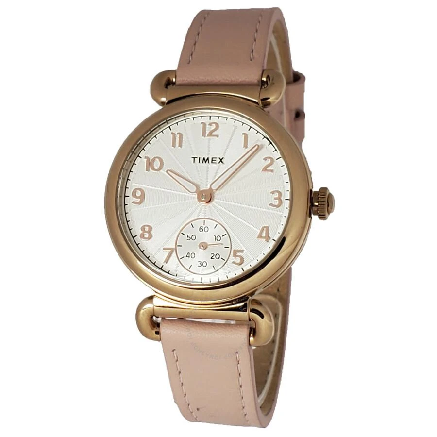 Timex Trend Quartz Silver Dial Ladies Watch TW2T88400 1