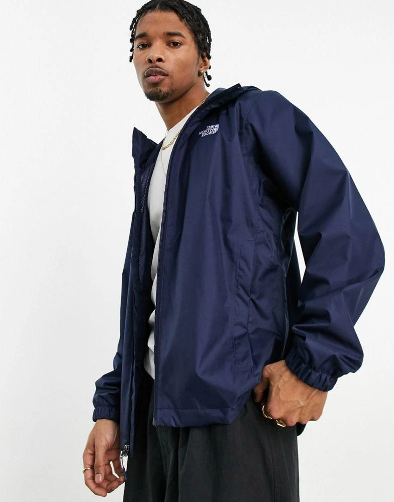 The North Face The North Face Quest DryVent waterproof hooded jacket in navy 1