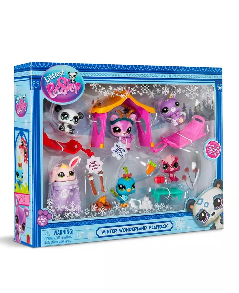 Littlest Pet Shop Winter Wonderland Playpack, Created For Macy's 7