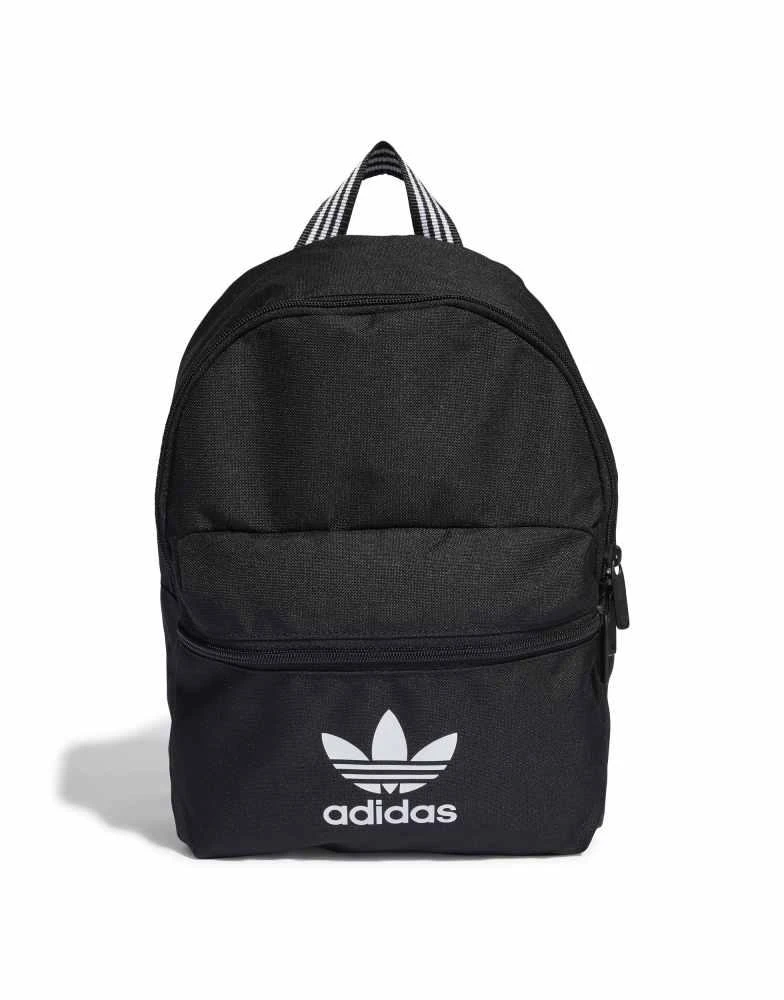Adidas adidas Originals trefoil backpack in black 1