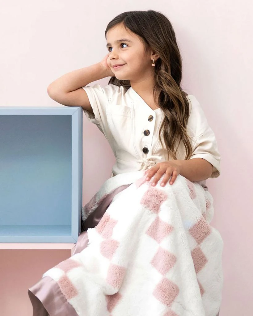 Little Giraffe Luxe™ Stairway Blanket - Baby 3
