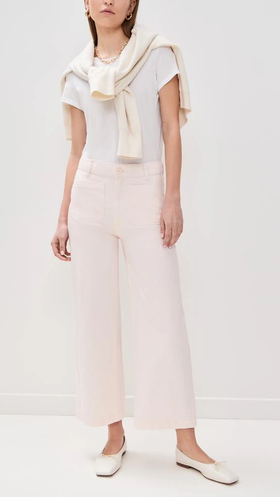 DL1961 Hepburn Wide Leg High Rise Ankle Jeans 4