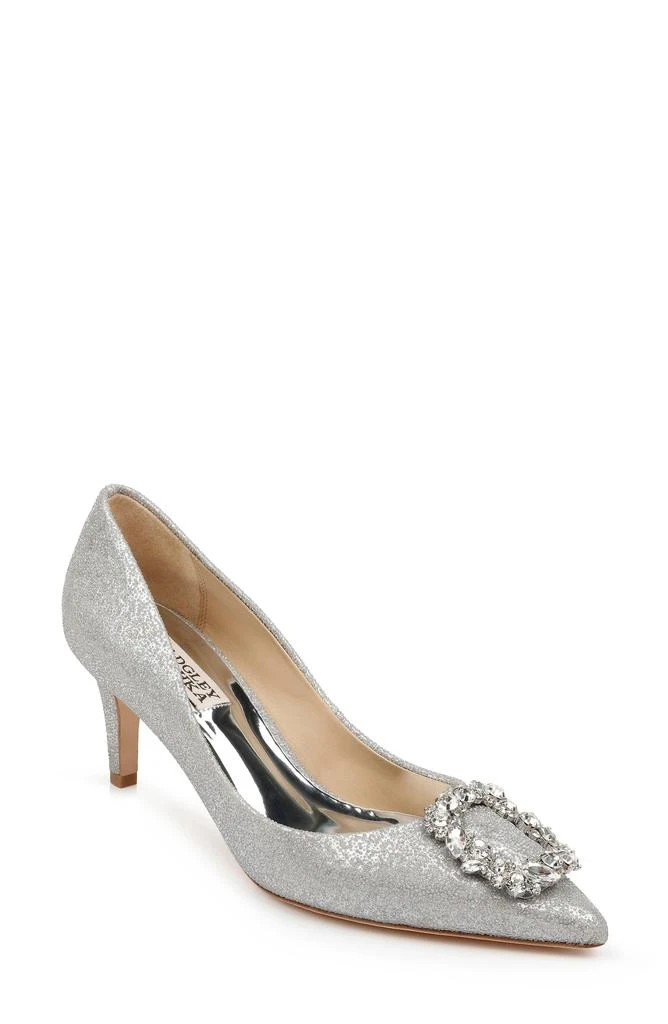 Badgley Mischka Carrie Crystal Embellished Pump 1