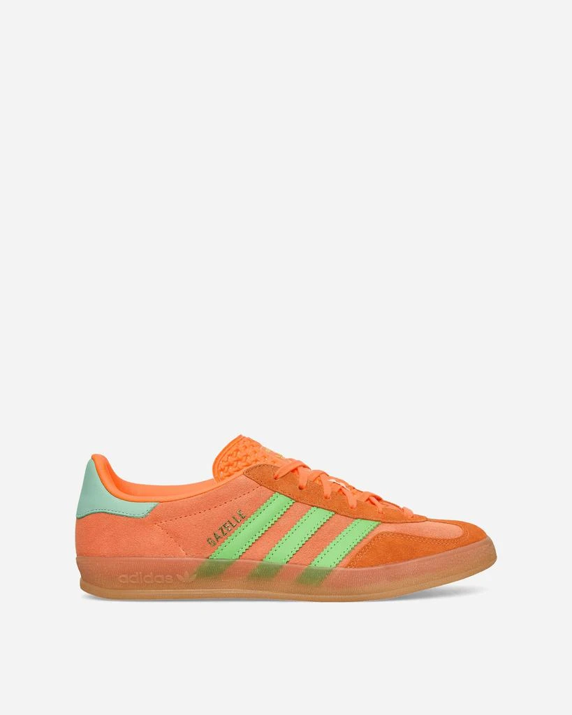 Adidas Women's Gazelle Indoor Sneakers Clear Mint / Solar Orange / Solar Green 1