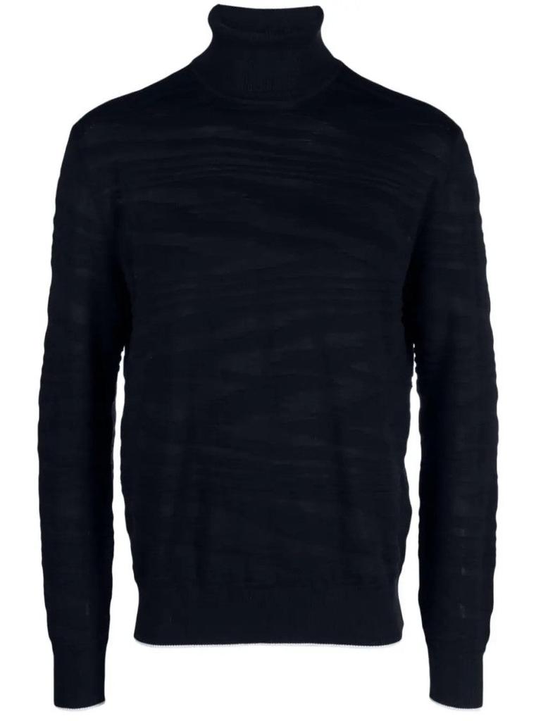 Missoni Textured Knit Turtleneck Sweater