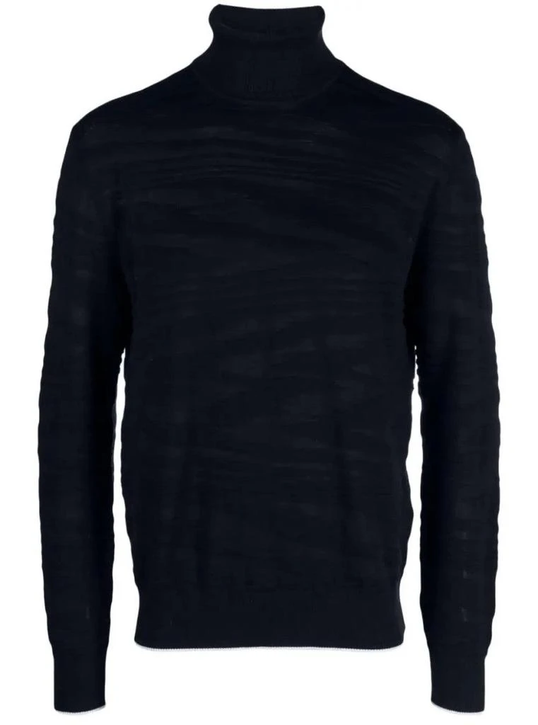 Missoni Textured Knit Turtleneck Sweater 1