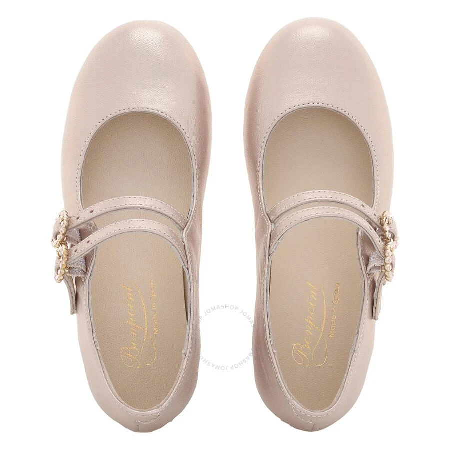 Bonpoint Leather Ballerina Shoes 3