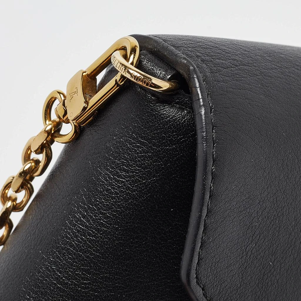 Louis Vuitton Louis Vuitton Black Leather Love Note Bag 7