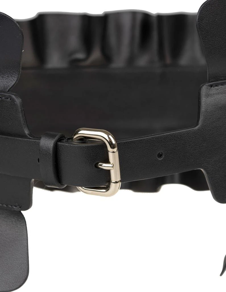RED Valentino REDValentino Belted Ruffle Belt 4