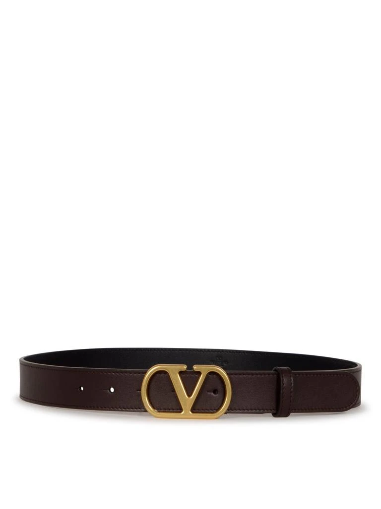 Valentino Valentino VLogo Signature Buckled Belt 1