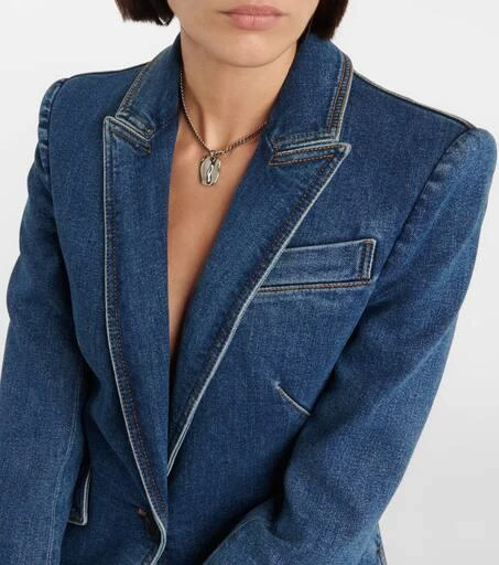 Alexander McQueen Denim blazer 4