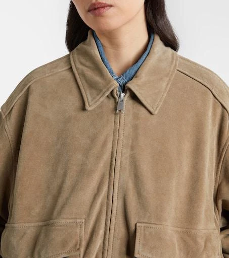 Citizens of Humanity Vivienne suede blouson jacket 4