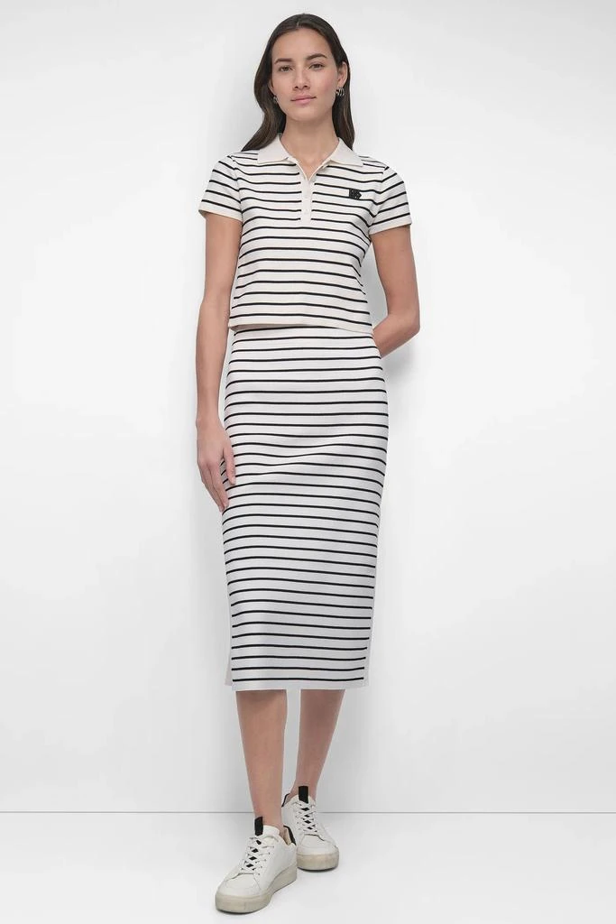 DKNY HIGH-RISE MIDI SWEATER PENCIL SKIRT 7