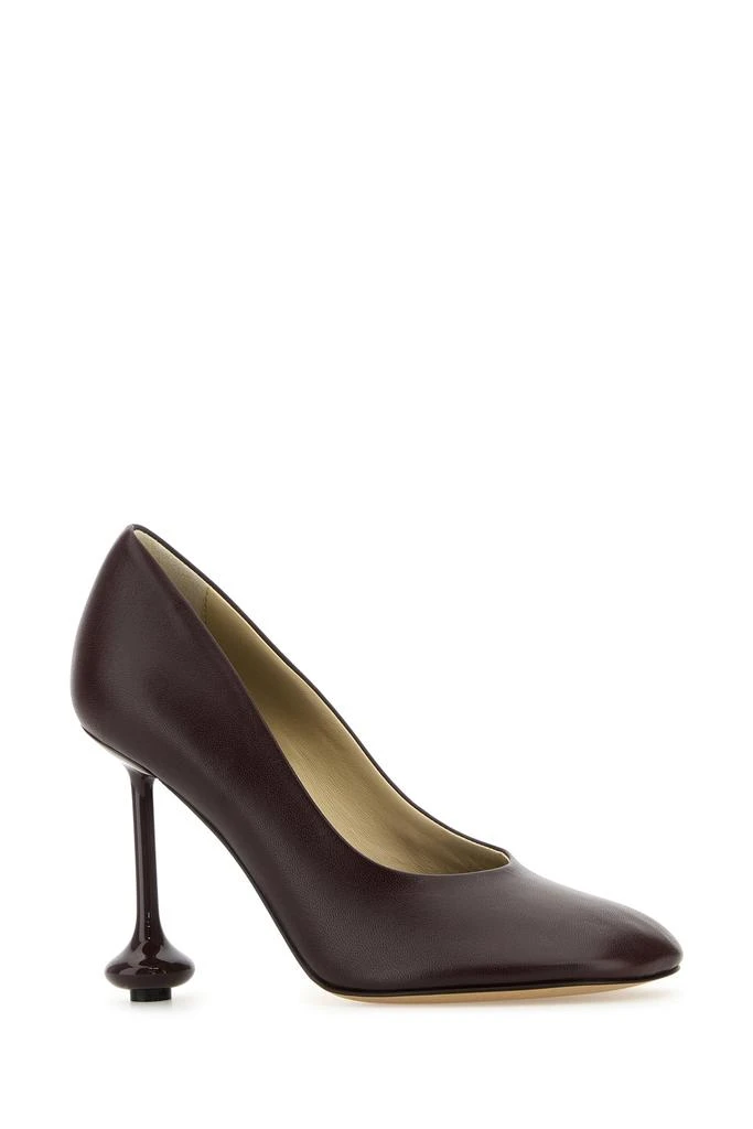 Loewe Burgundy leather Toy pumps 2