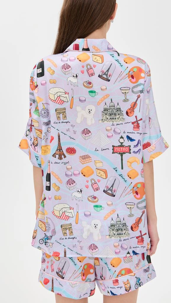 Karen Mabon City of Love Classic Short Pajama Set 2