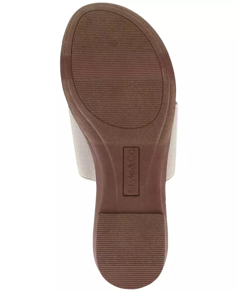 Style & Co Women's Italiaa Elastic Band Flat Sandals, Created for Macy's 2