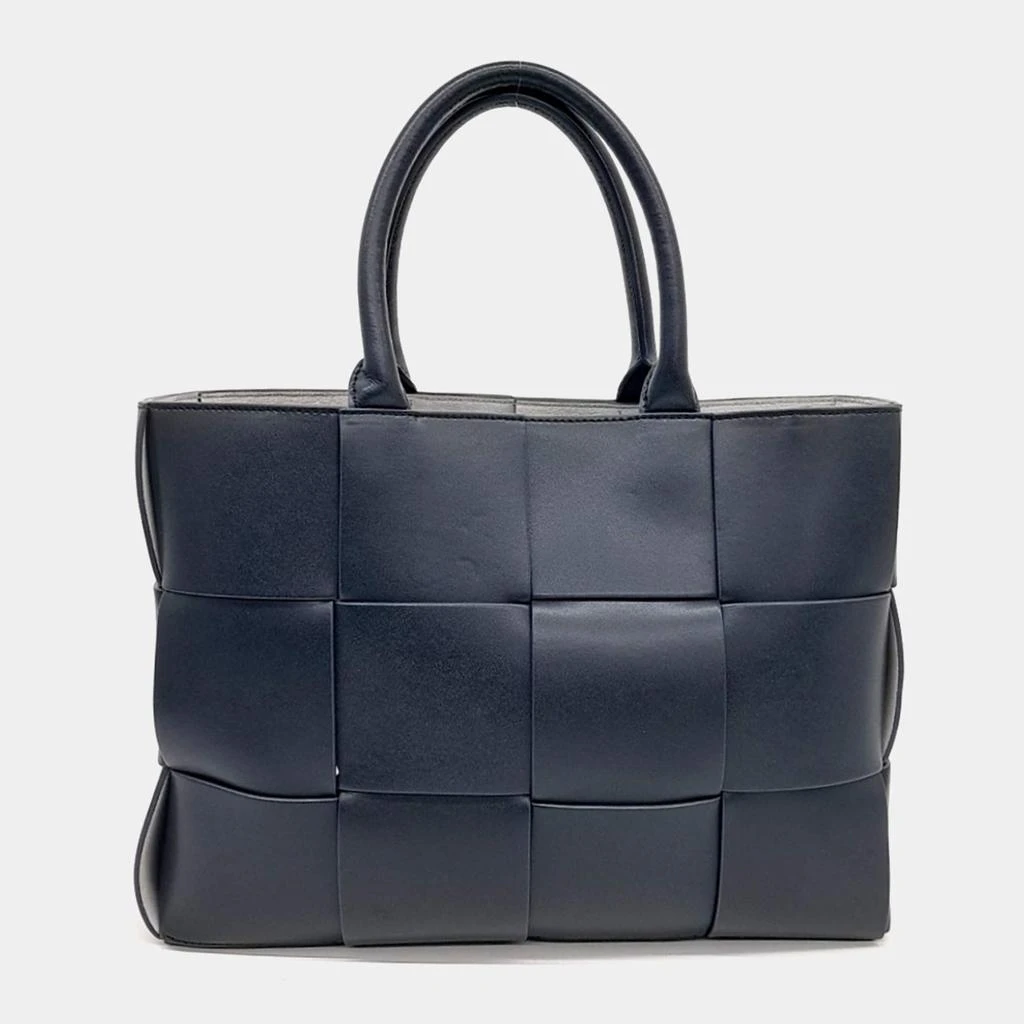 Bottega Veneta Navy Blue Leather Women\'s Shoulder Bag Bottega Veneta Women main image 2