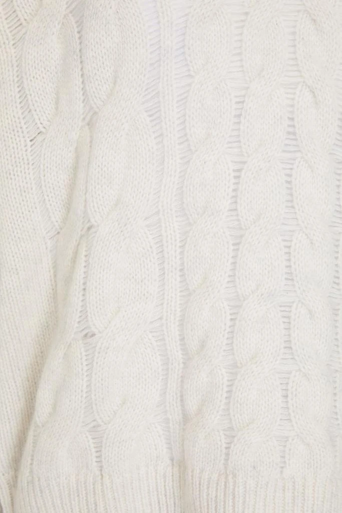Autumn Cashmere Cable-knit cashmere sweater 4