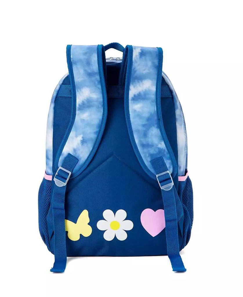 InMocean Girl's Tie Dye Butterfly Backpack Headphone Lunch Set 5