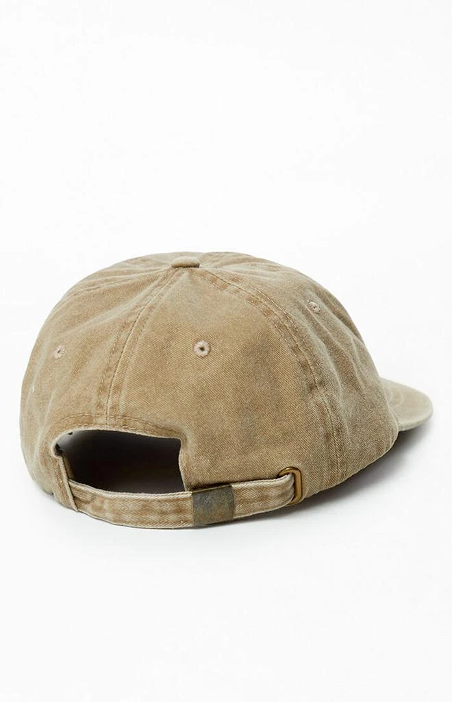 Free 
Easy Logo Washed Khaki Hat 2