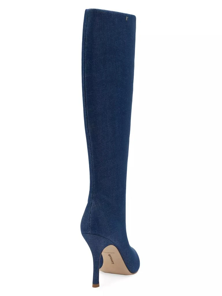 Larroudé Kate Denim High-Heel Boot 3