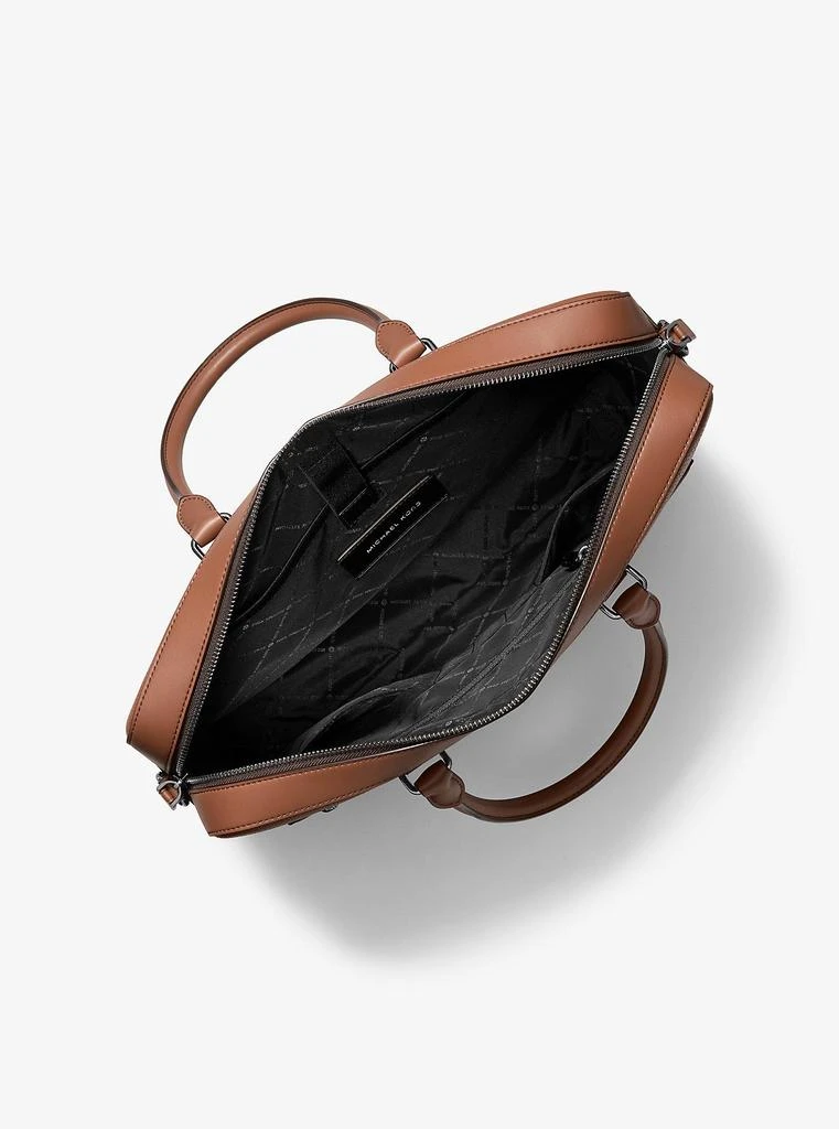 Michael Kors Jet Set Pebbled Leather Briefcase 2