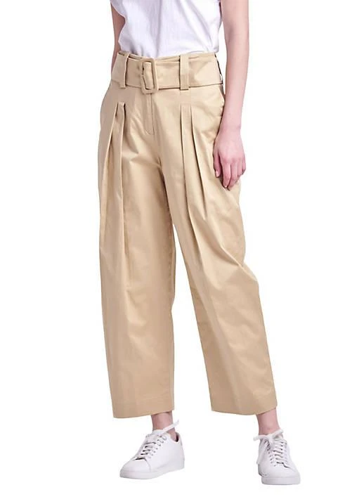 English Factory Factory High Waist Belted Wide Leg Pants 1