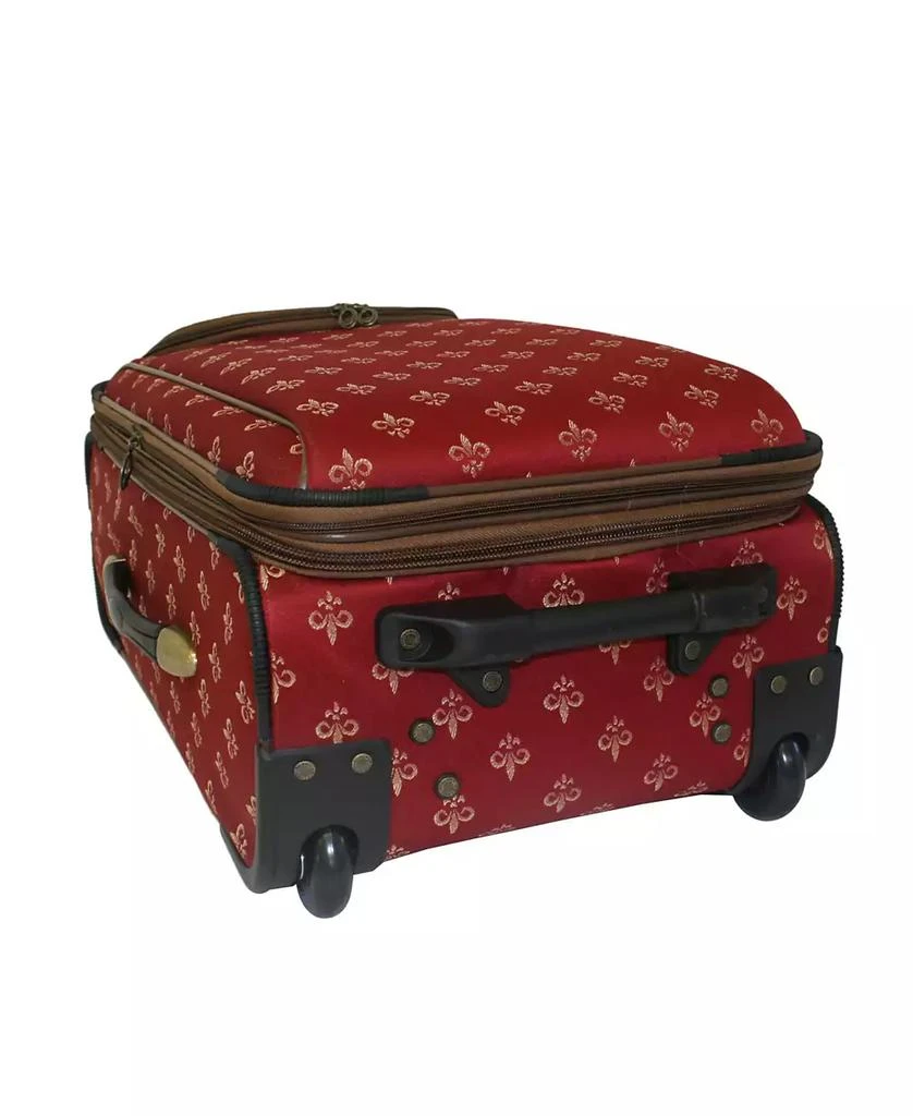 American Flyer Fleur De Lis 4 Piece Luggage Set 23