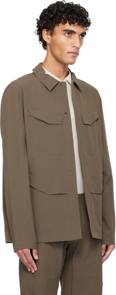 Veilance Taupe Field Softshell Jacket