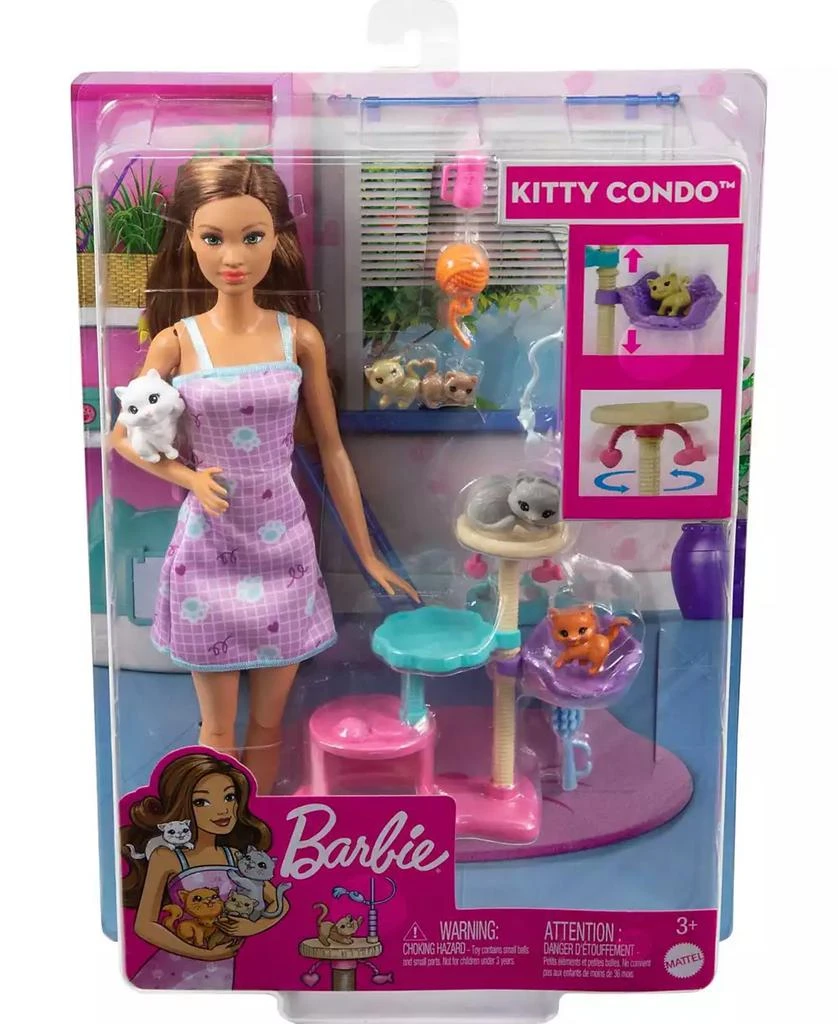 Barbie Kitty Condo Doll and Pet Playset 3