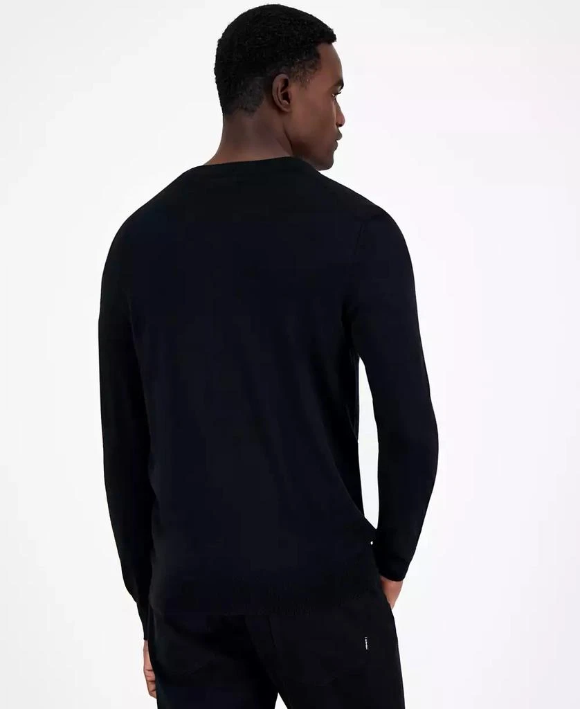 Alfani Men
s Long-Sleeve V-Neck Merino Sweater, Created for Macy
s 2