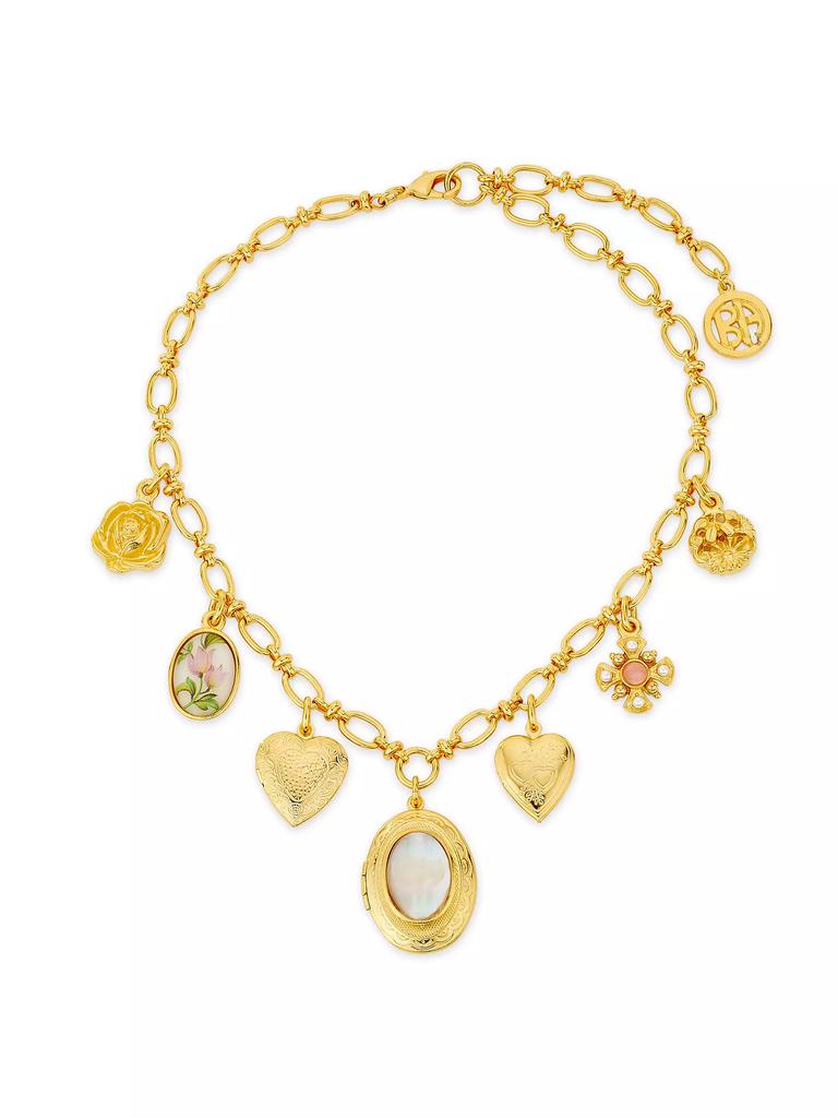 BEN-AMUN 22K-Gold-Plated Charm Necklace