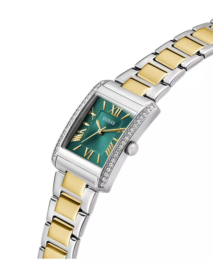 GUESS Women's Analog Two-Tone Stainless Steel Watch, 27mm 4