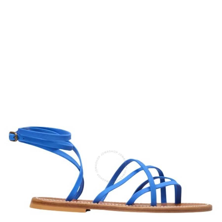K. Jacques Criss-Cross Strap Zenobie Sandals