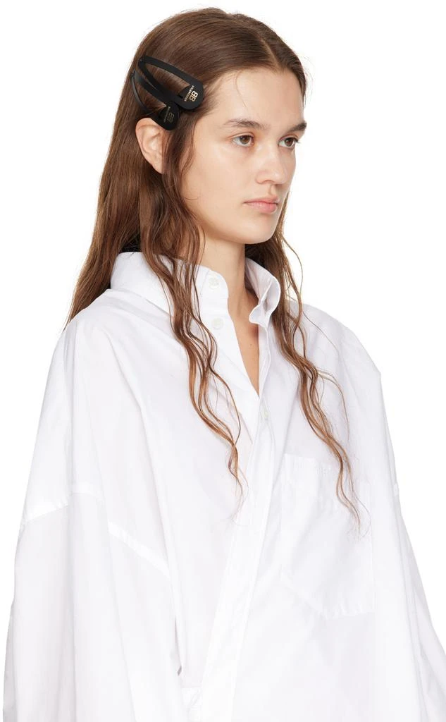 Balenciaga Black Holli XXL Hair Clip Set 3